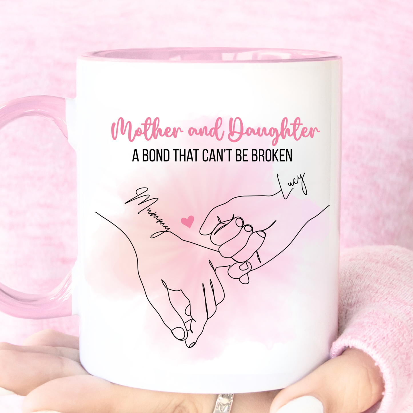 Mother & Daughter Mug – A Bond That Can’t Be Broken