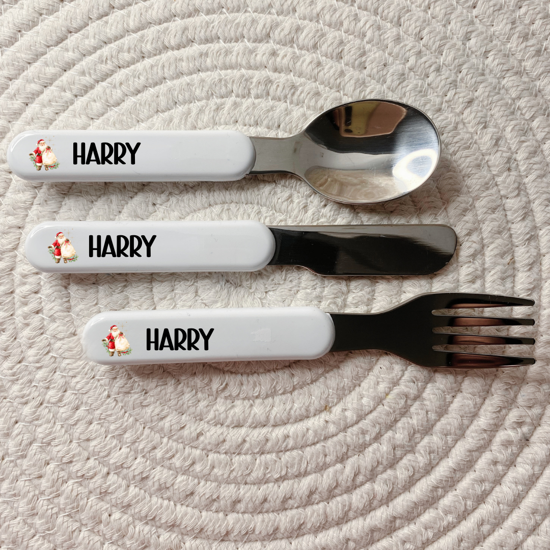 Personalised Baby’s 1st Christmas Dinner Set