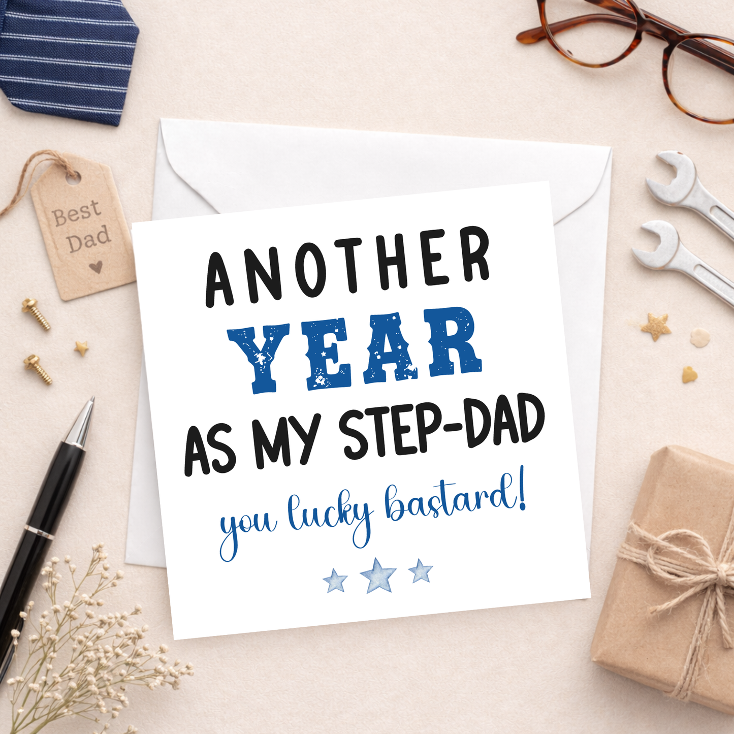 Another Year as My Step Dad Card