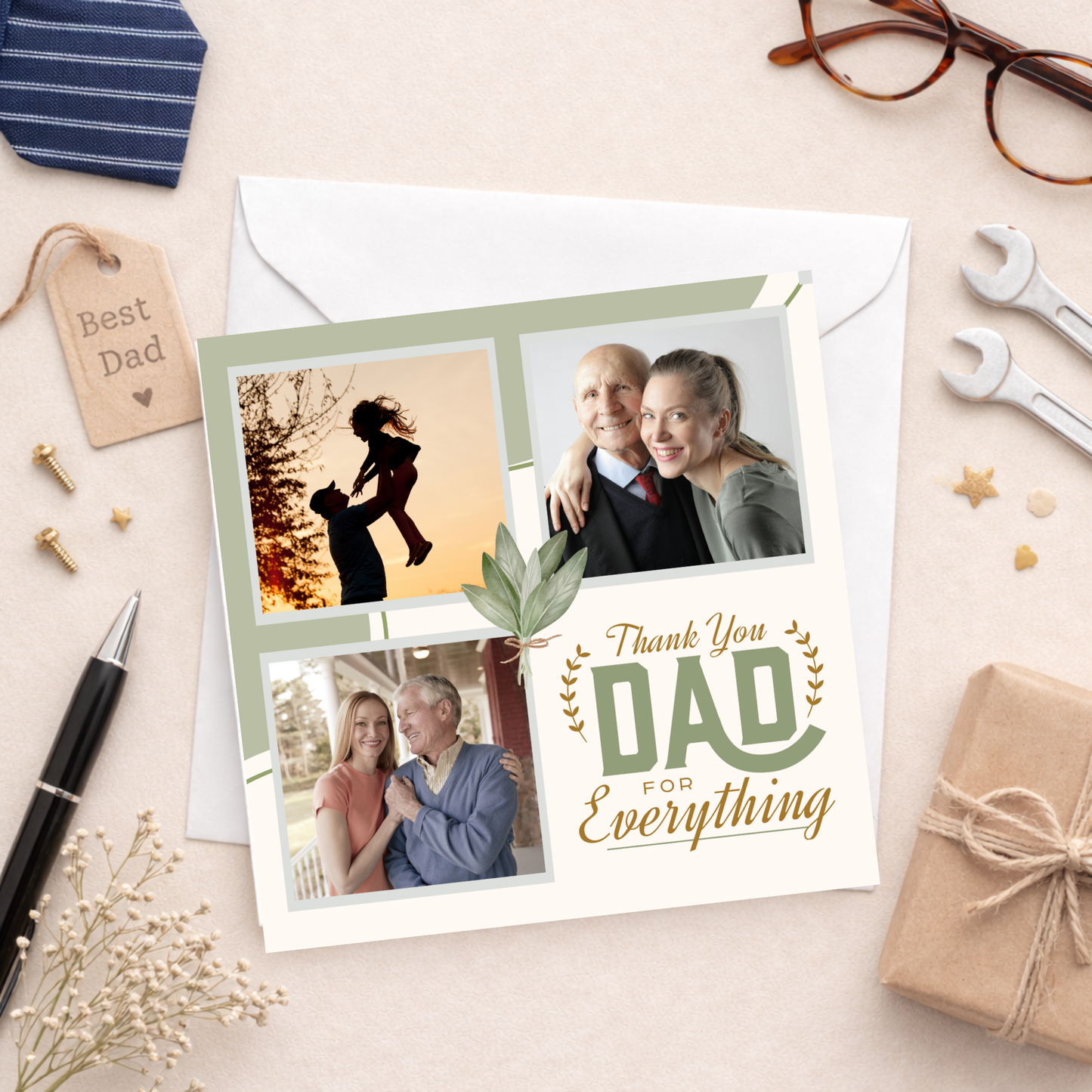 Personalised Photo Father's Day Card