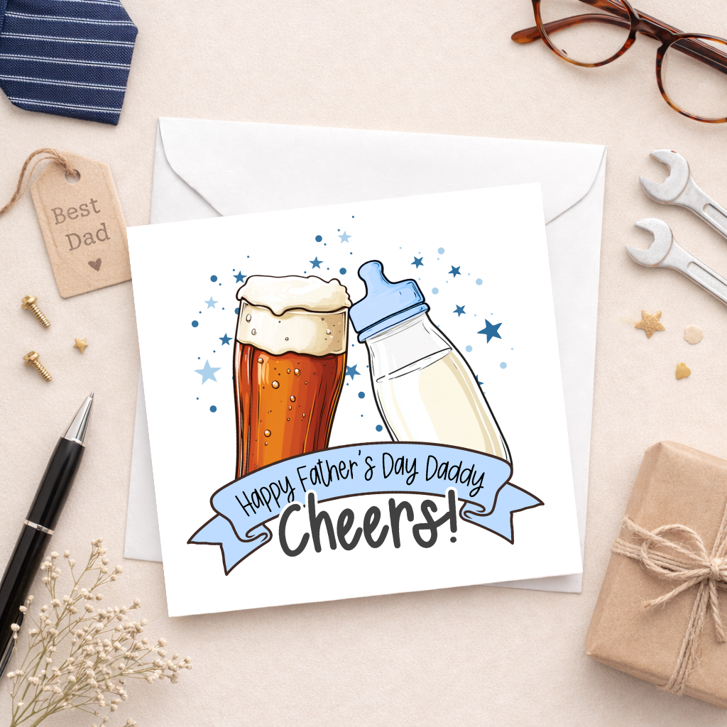 Cheers Fathers Day Card