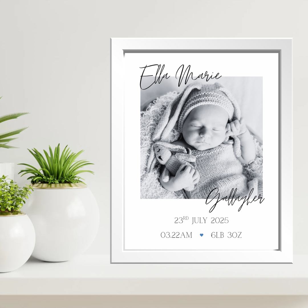 New Arrival Photo Print