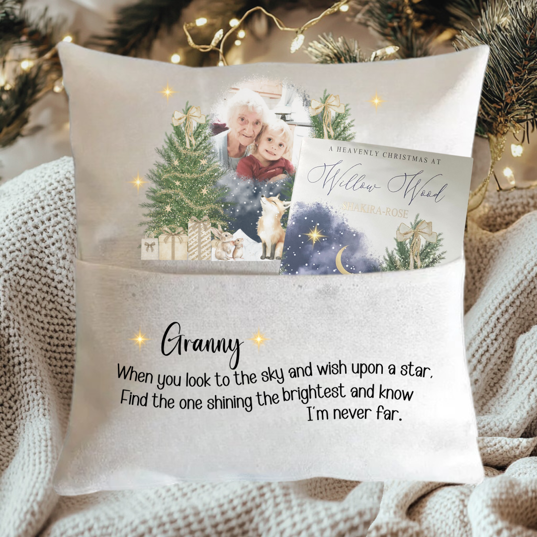 A Heavenly Christmas at Willow Wood - A memorial Cushion