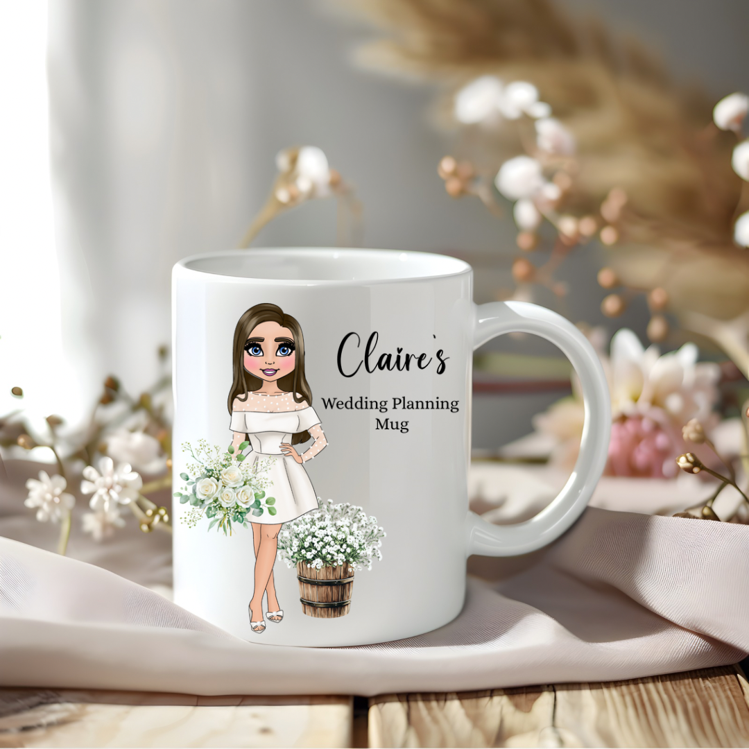 Personalised Wedding Planning Mug