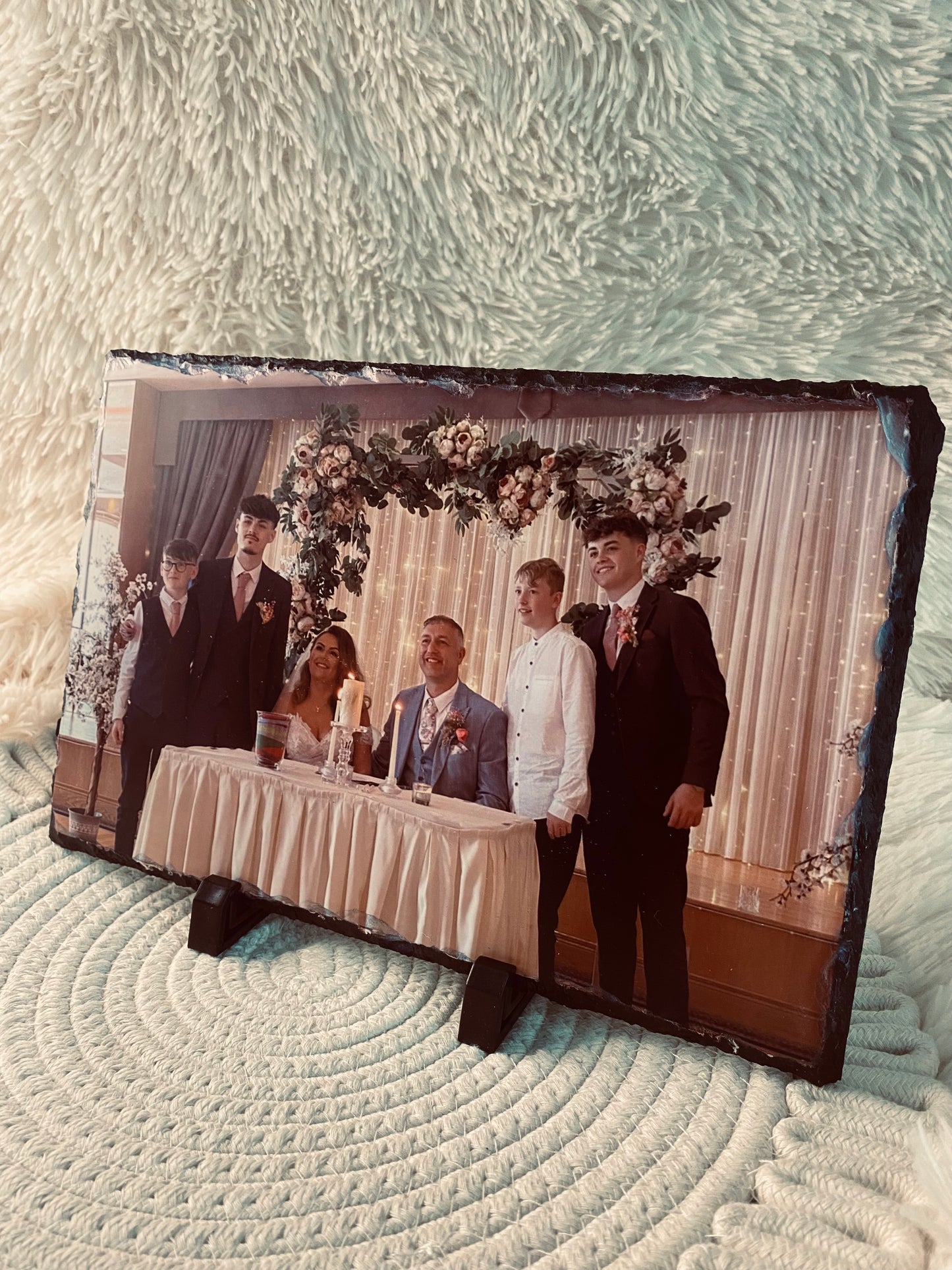 Personalised Photo Slate – Rectangle