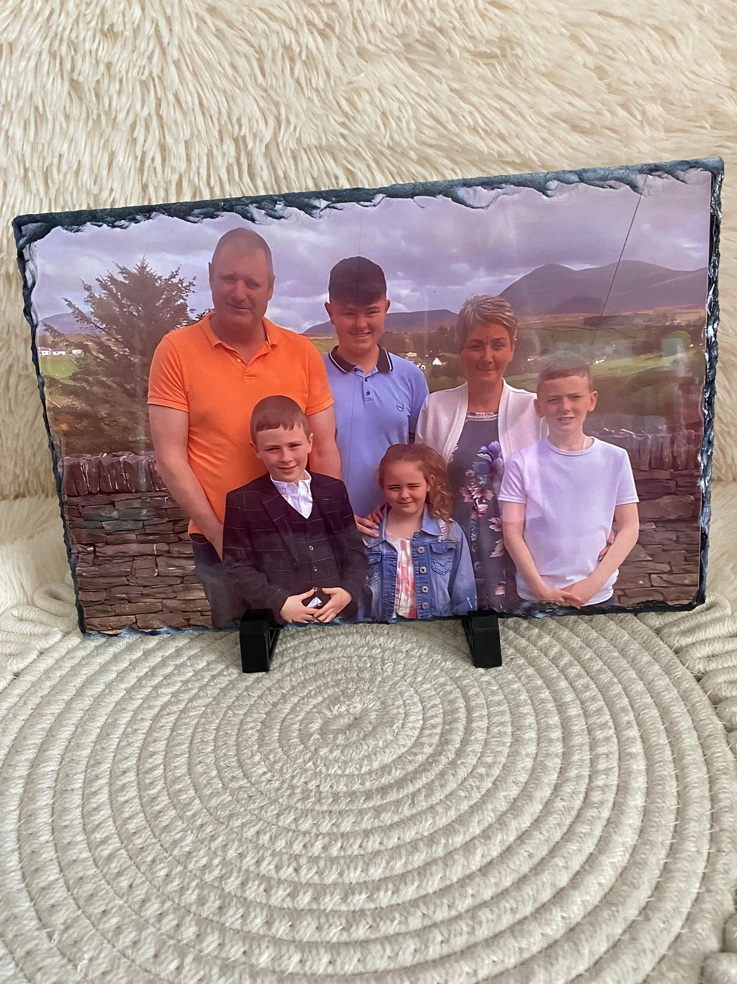 Personalised Photo Slate – Rectangle