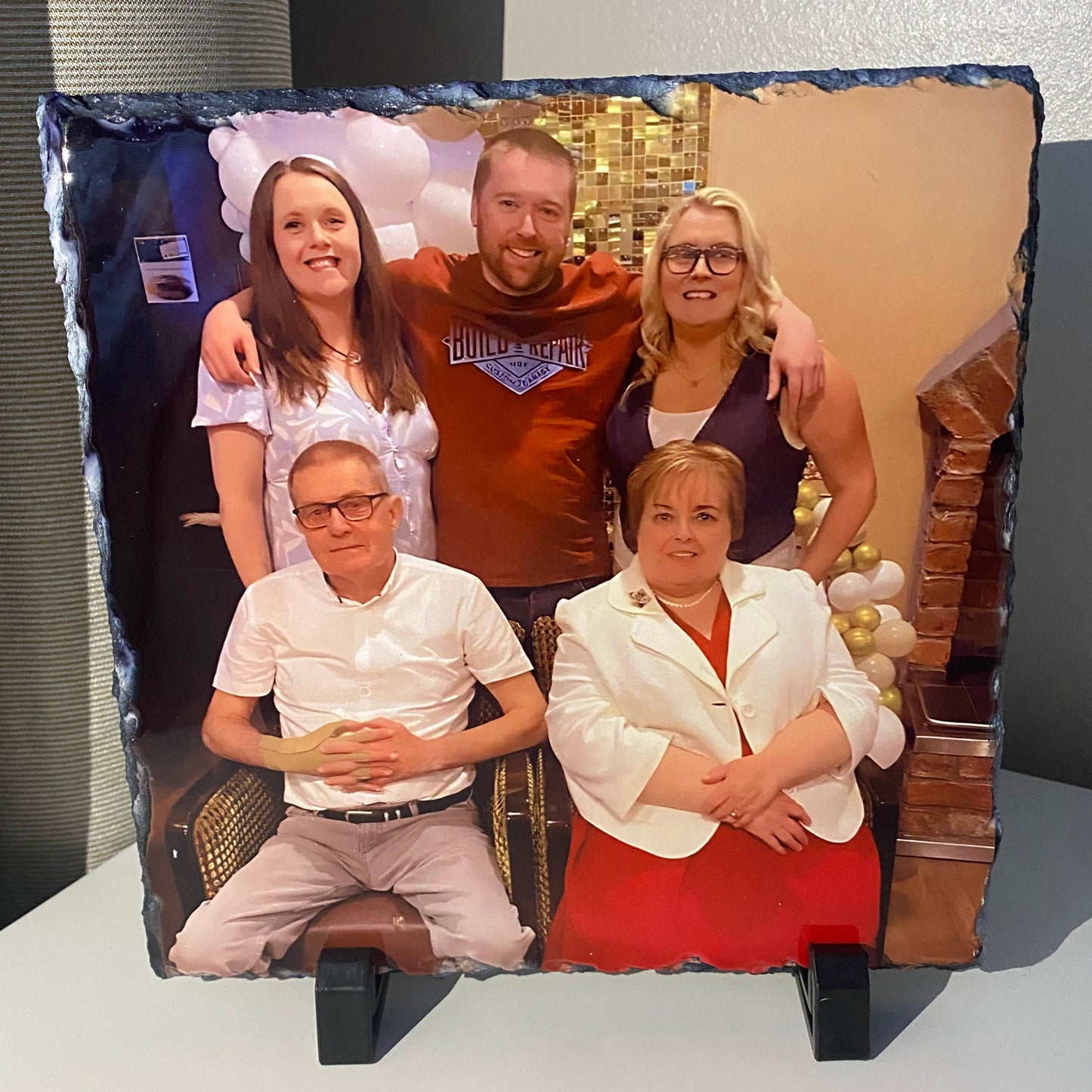Personalised Photo Slate – Square
