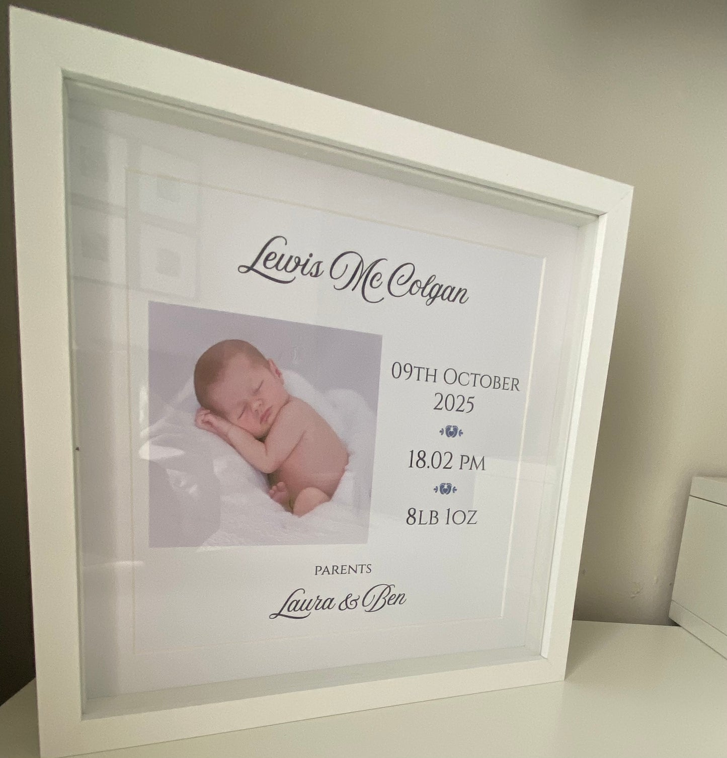 New Arrival Photo Print - 3d Frame