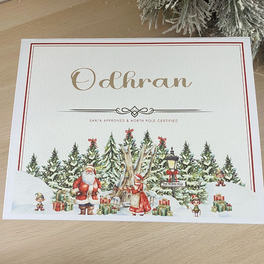 Personalised filled Christmas Eve Box