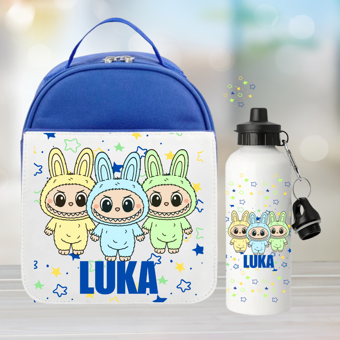 Three Little Monsters Lunch Set