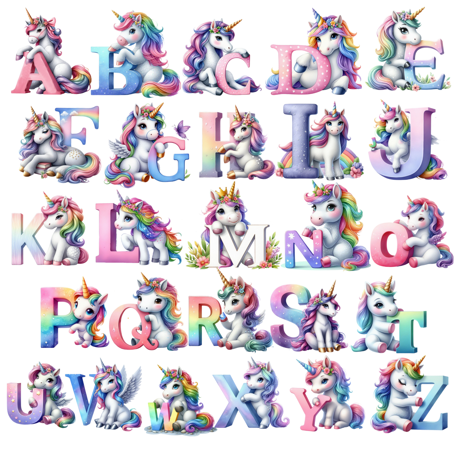 Personalised Unicorn Lunch Set