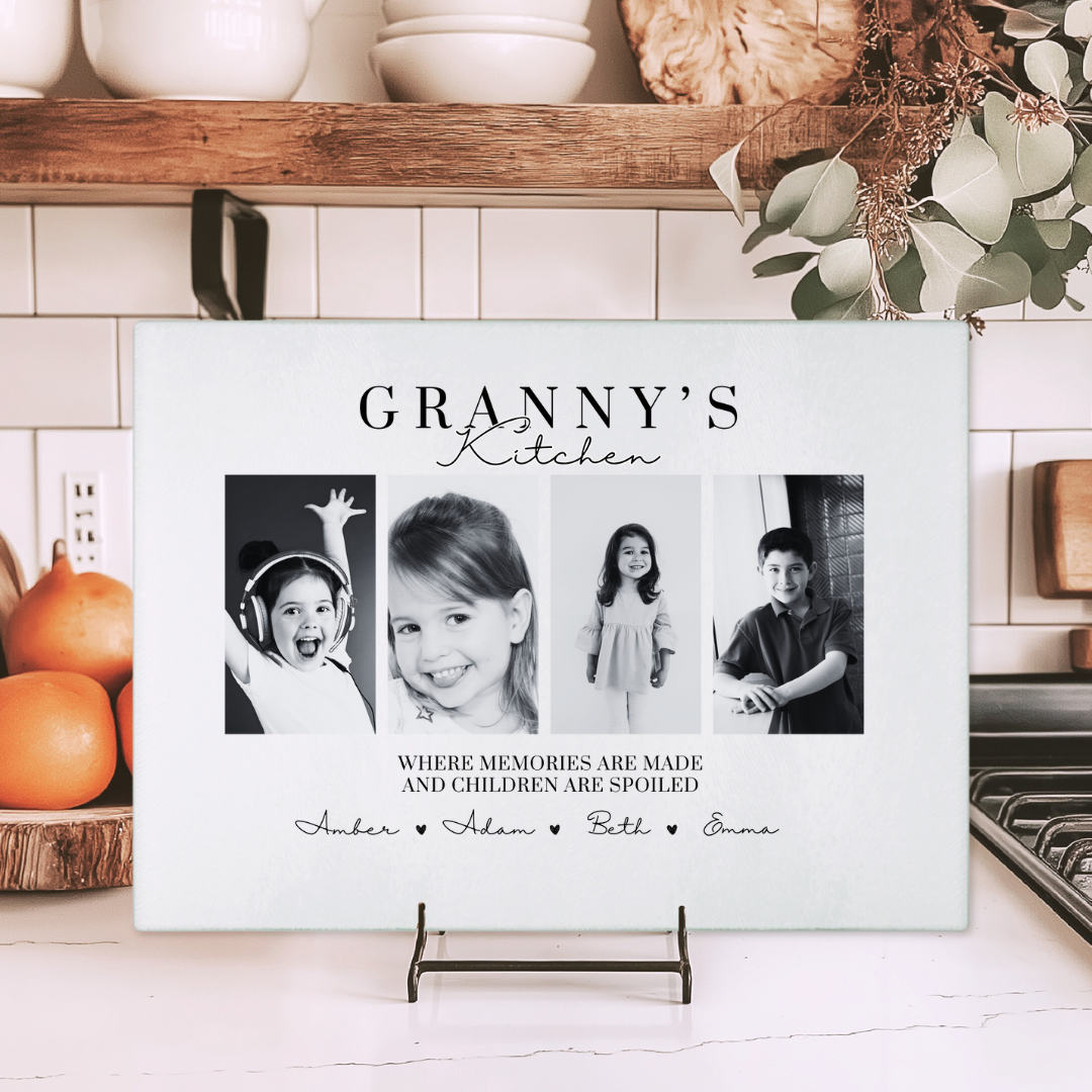Where Memories Are Made – Photo Chopping Board