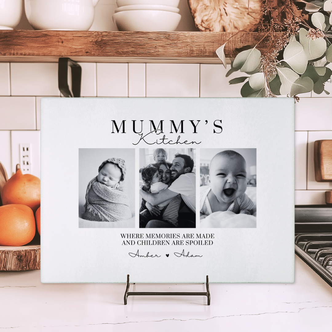 Where Memories Are Made – Photo Chopping Board
