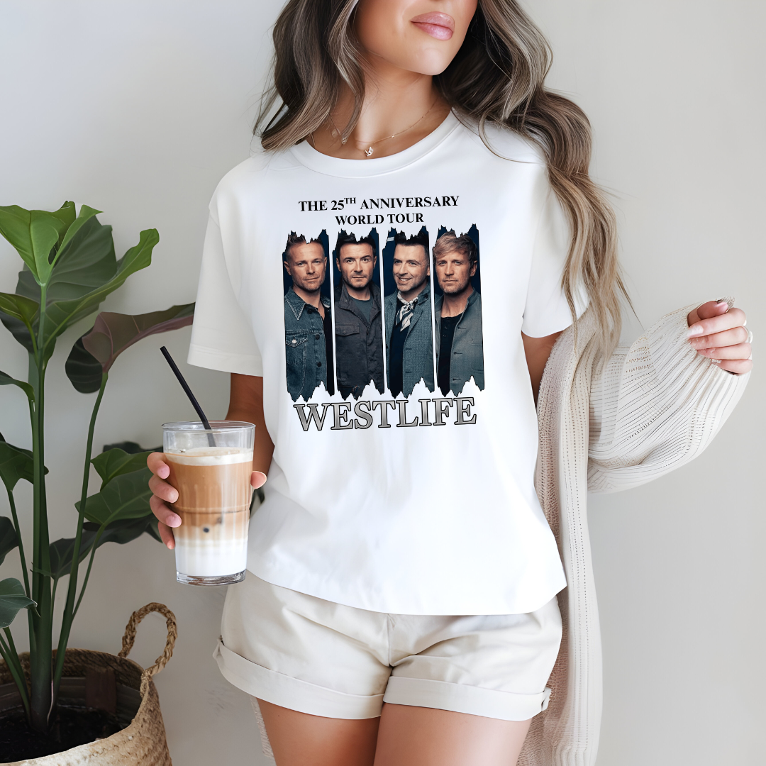 Westlife 25th Anniversary T-Shirt - The Boys