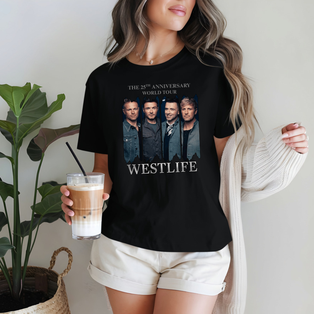 Westlife 25th Anniversary T-Shirt - The Boys