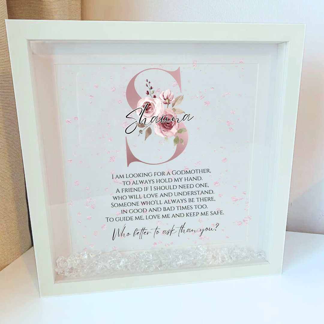Godmother Proposal Box Frame