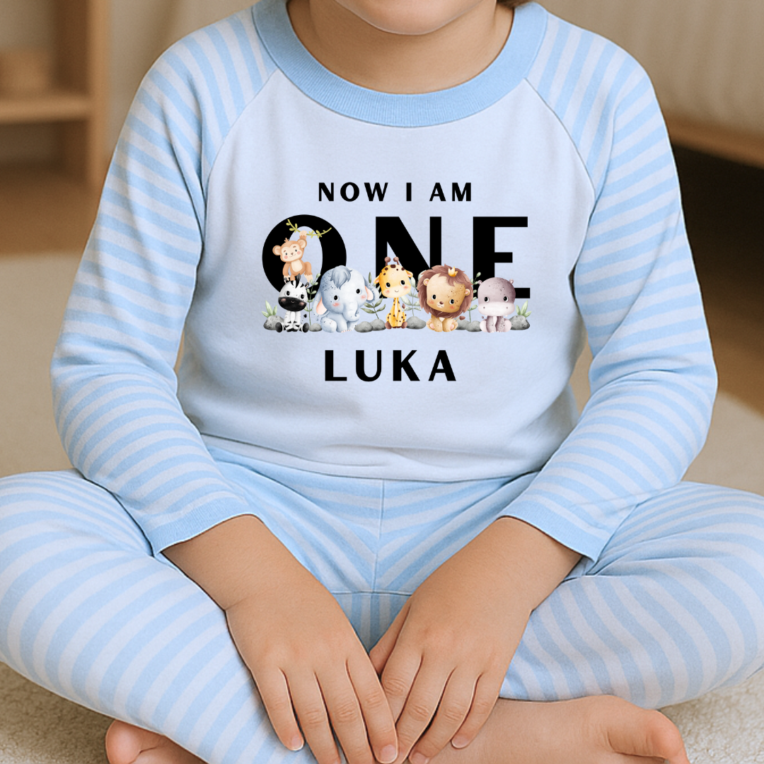 Boy’s Birthday Pyjamas - Safari