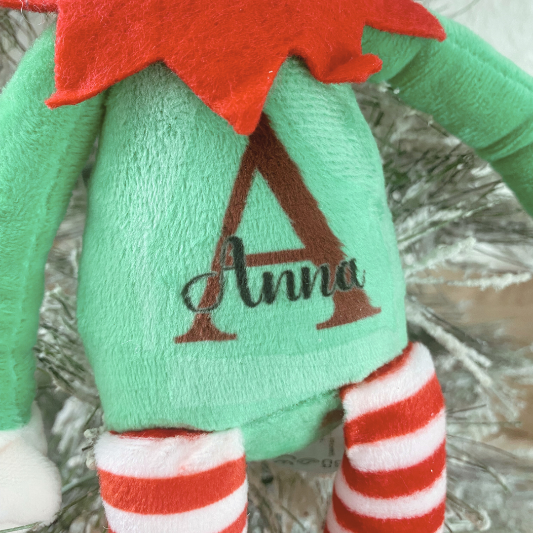 Personalised Plush Elf