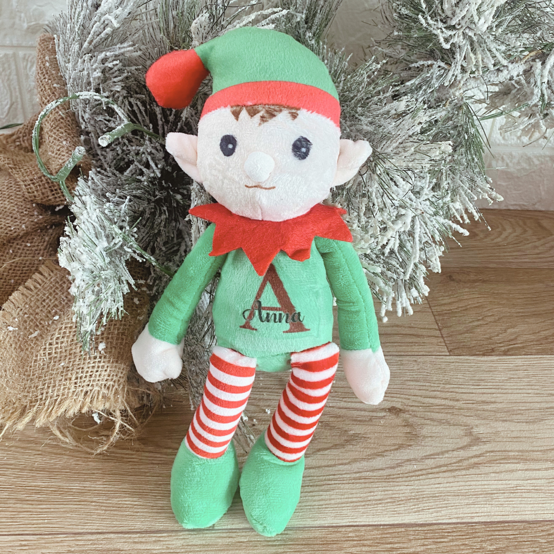 Personalised Plush Elf