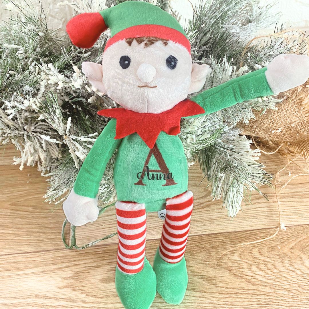 Personalised Plush Elf