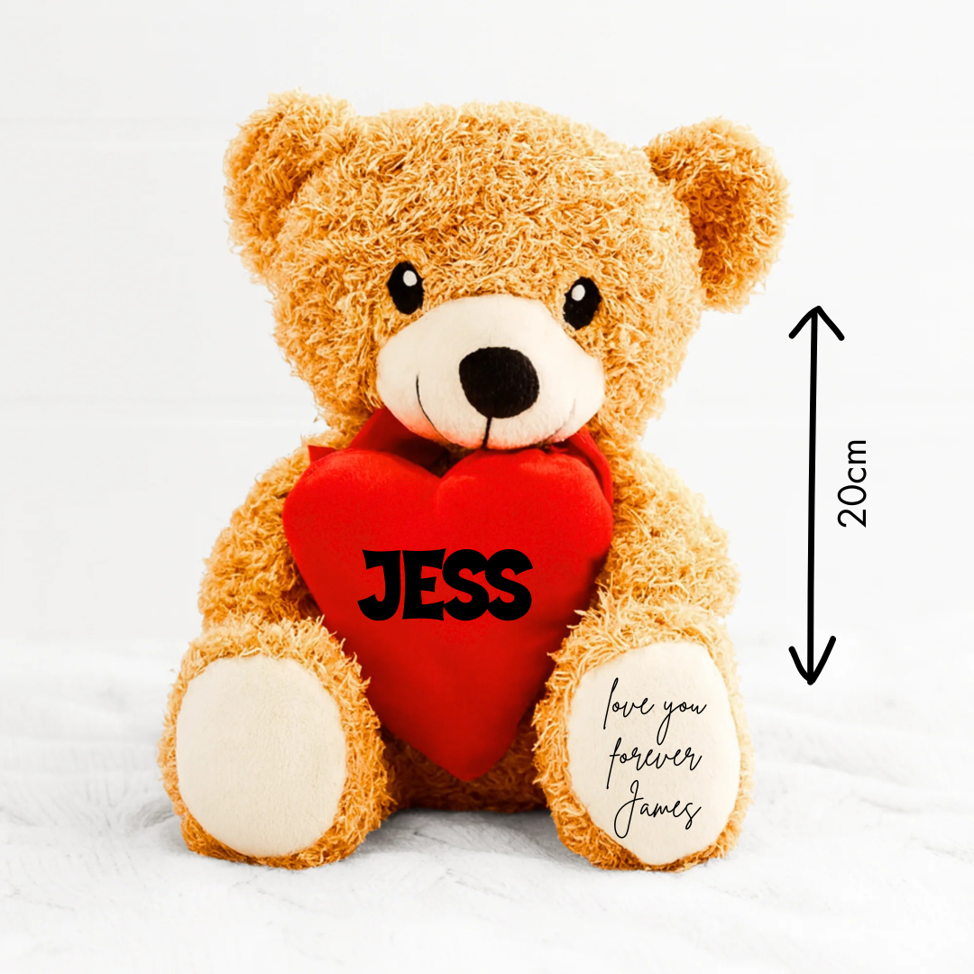 Personalised Valentine’s Teddy Bear