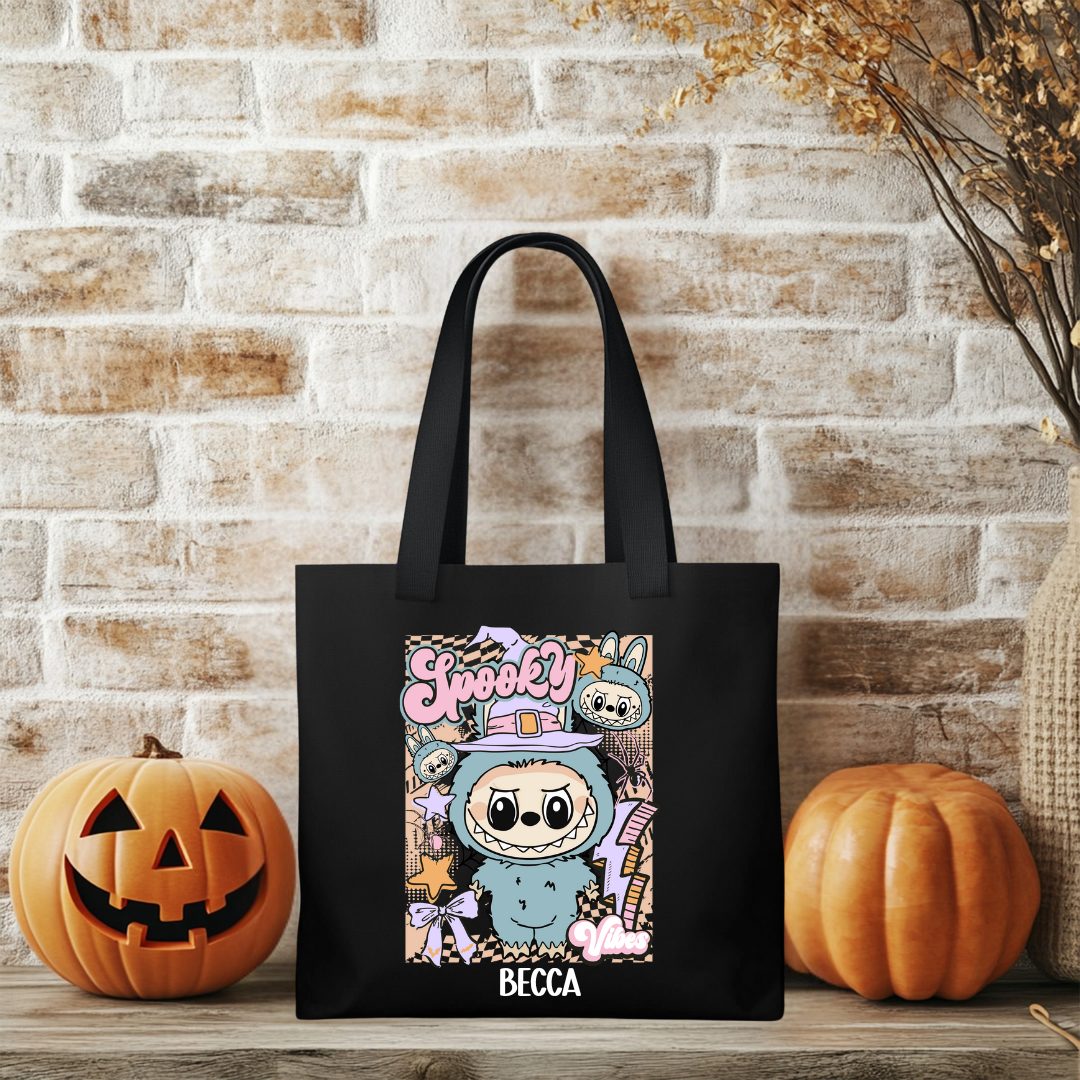 Spooky Vibes Halloween Tote Bag