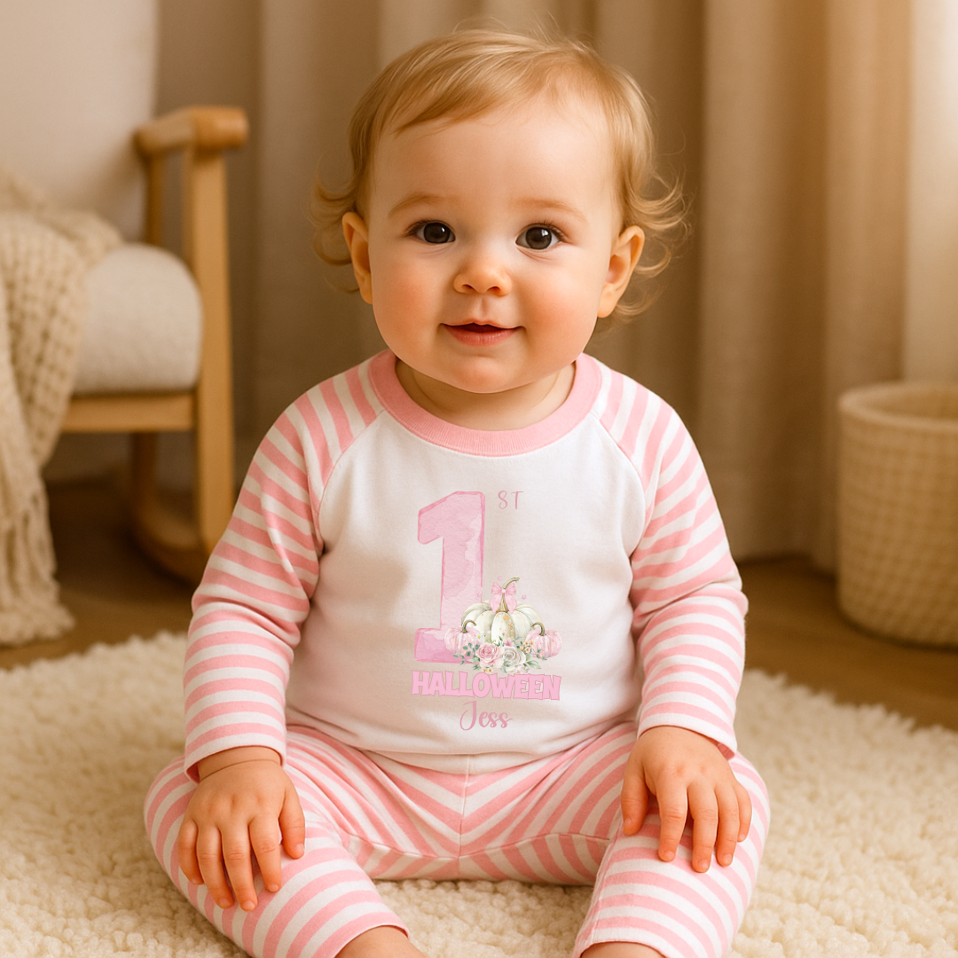 Pink 1st Halloween Pyjamas