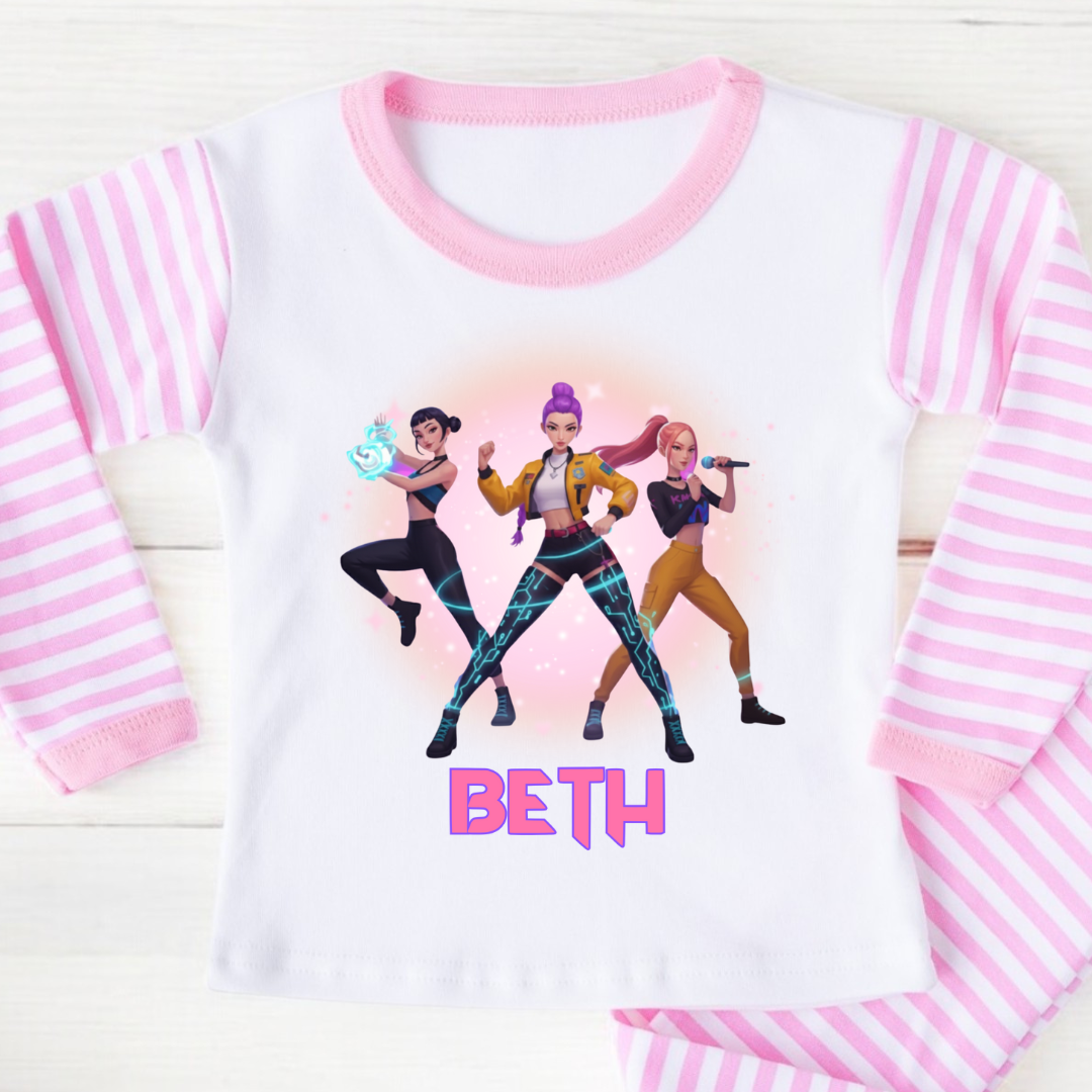 Personalised K-pop Pyjamas - Beth
