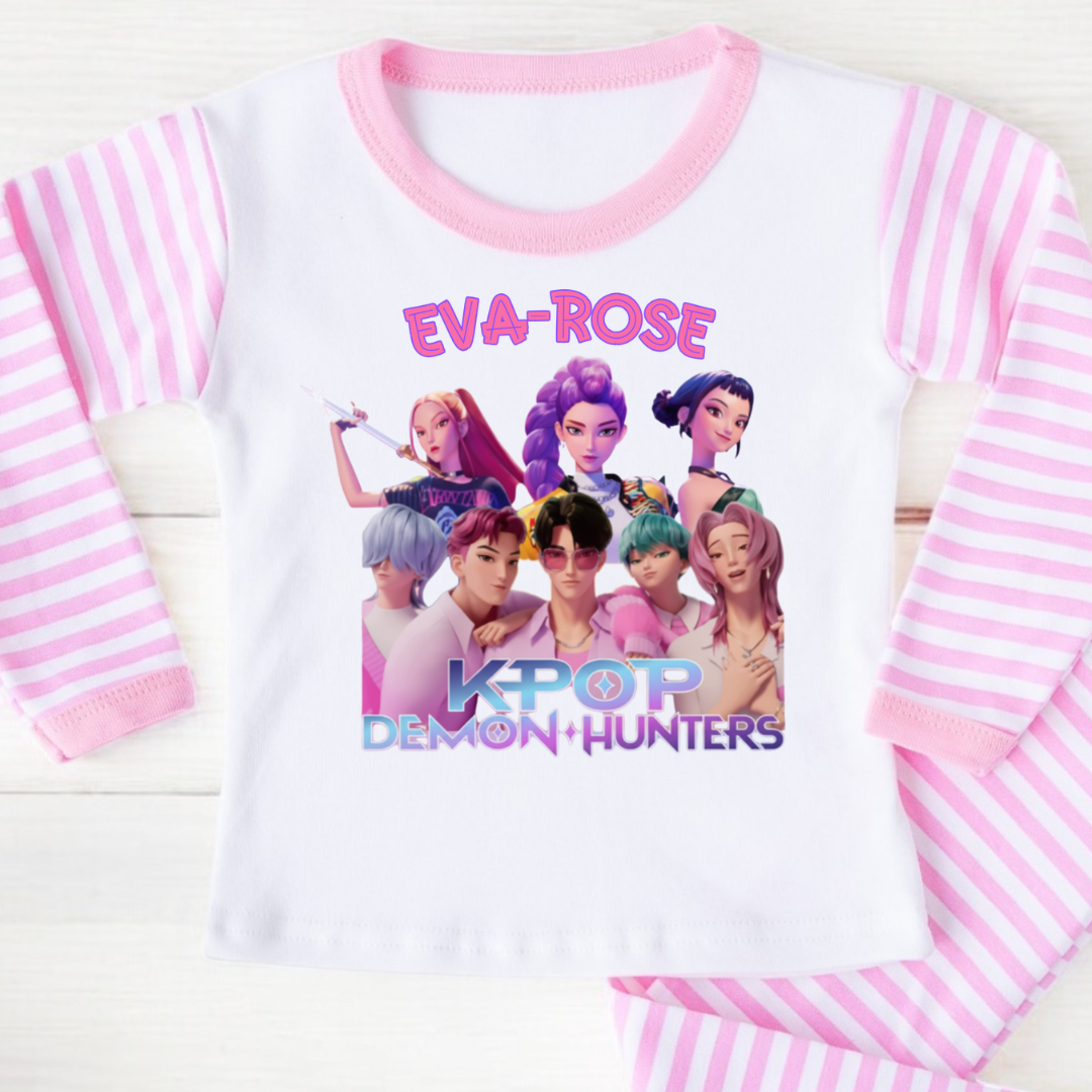 Personalised K-pop Pyjamas - Eva-Rose