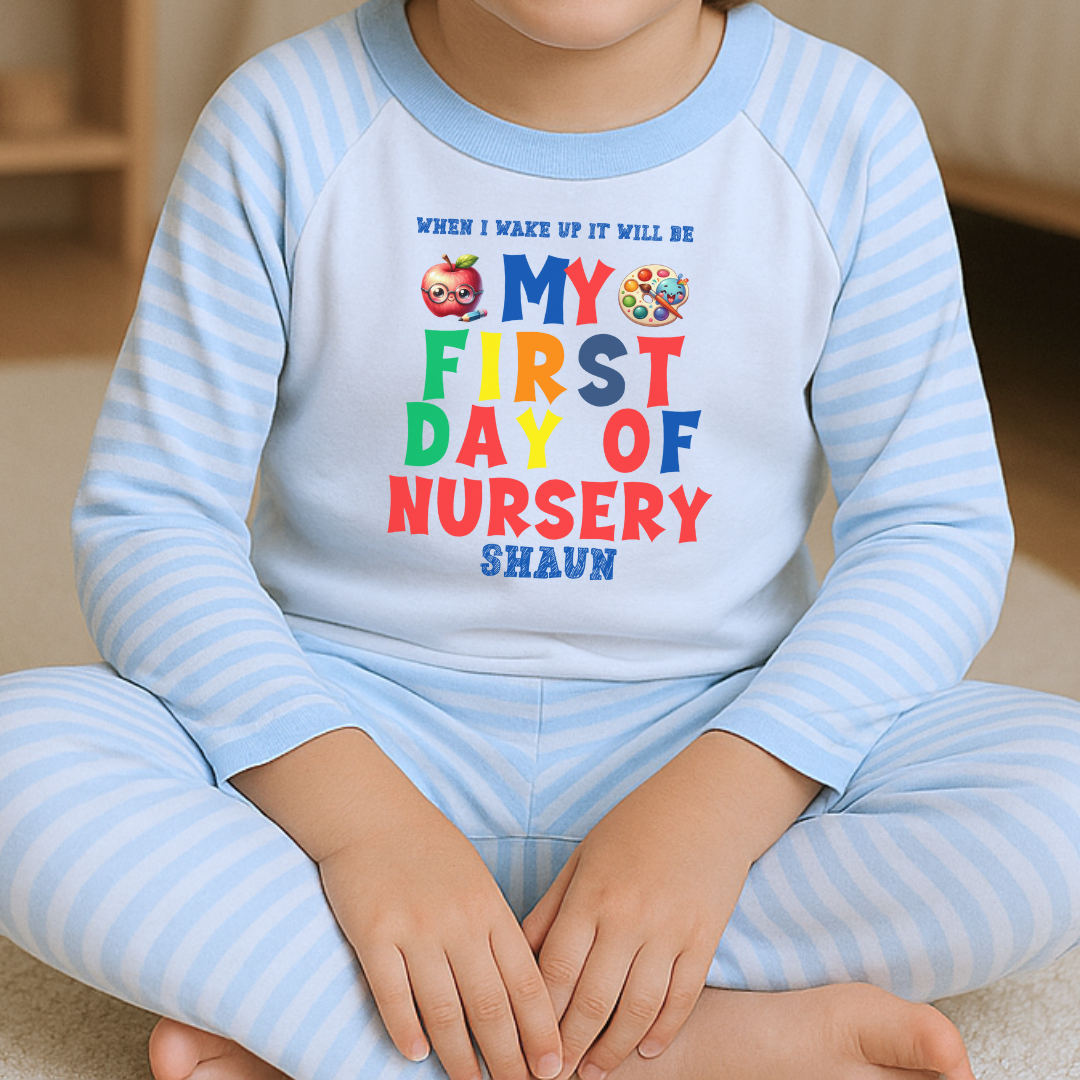 Personalised 1st Day at School Pyjamas - Boy