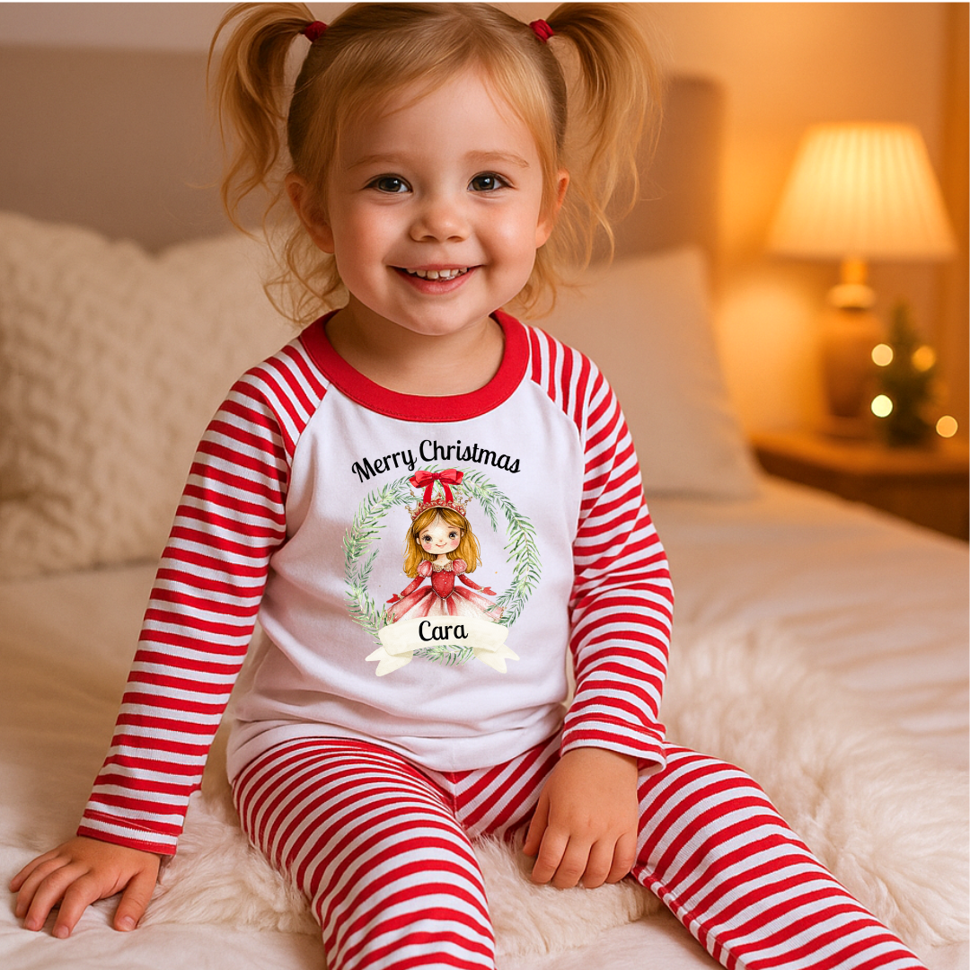 Personalised Christmas Pyjamas - Little Princess
