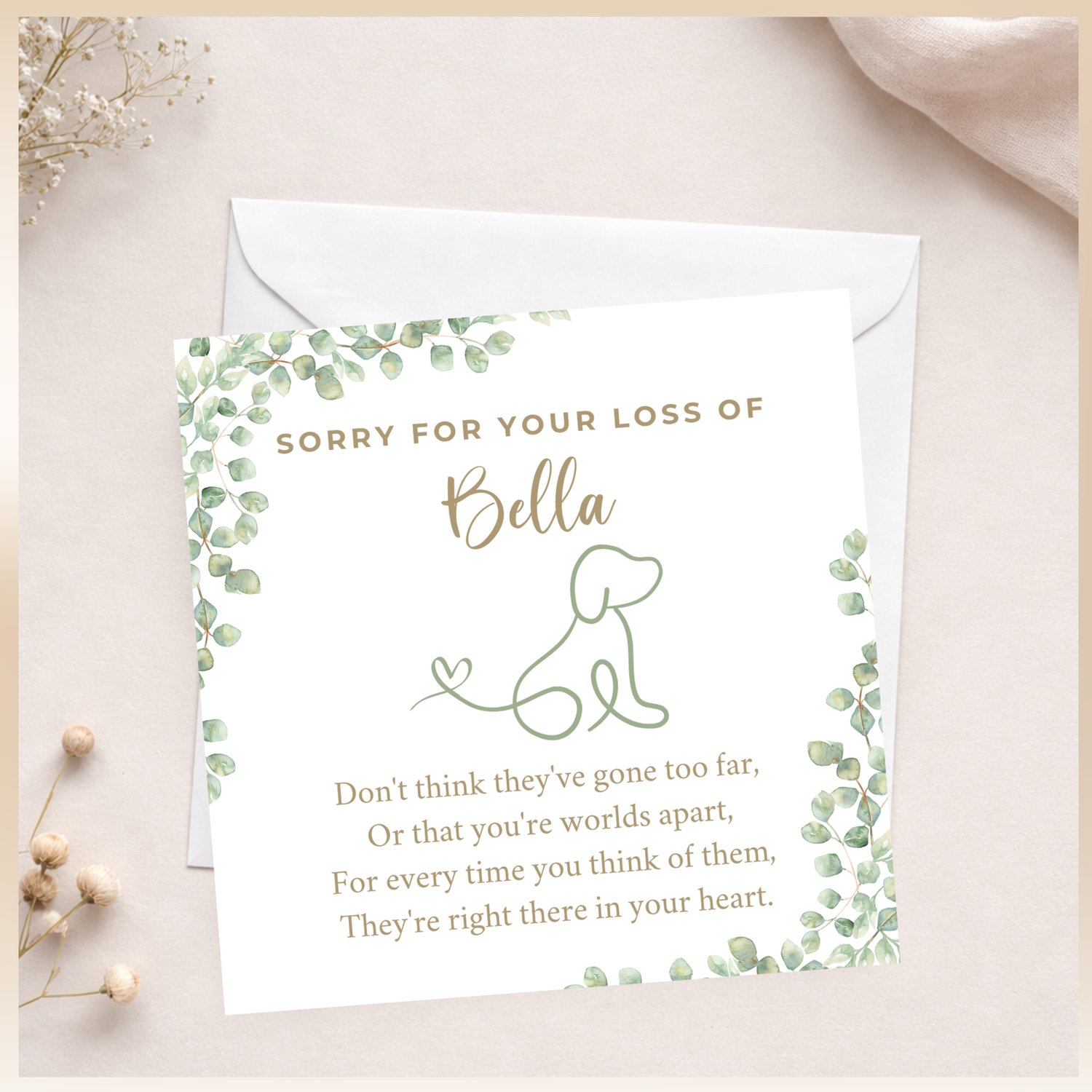 Pet Loss Cards
