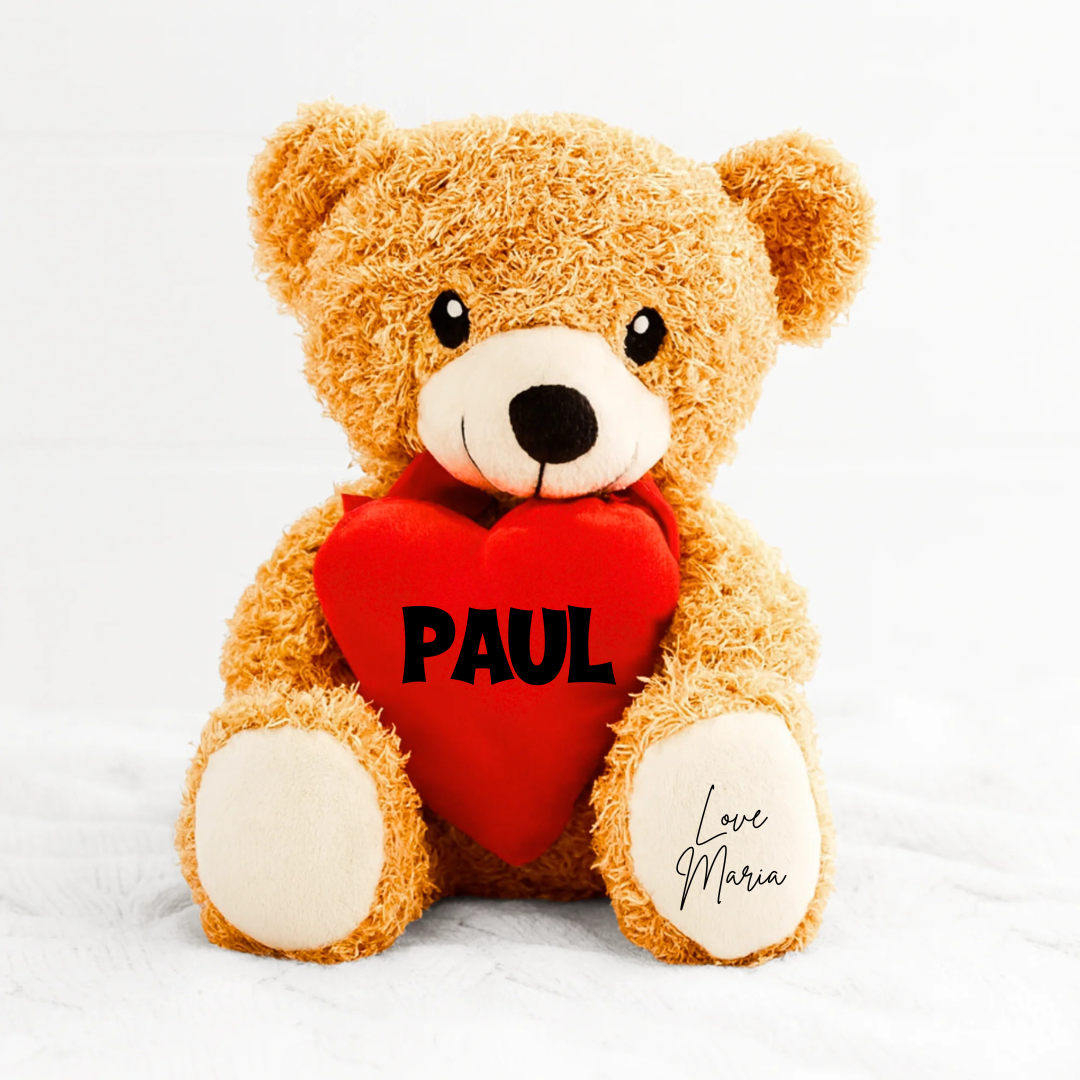 Personalised Valentine’s Teddy Bear