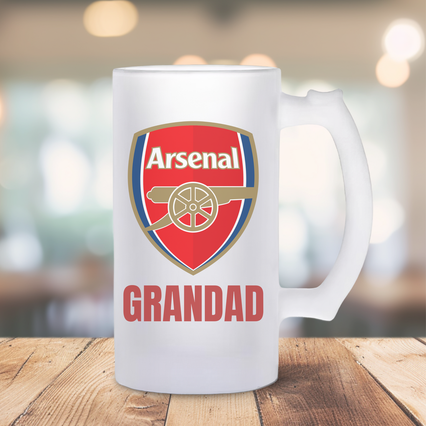 Personalized Frosted Tankards – The football Collection