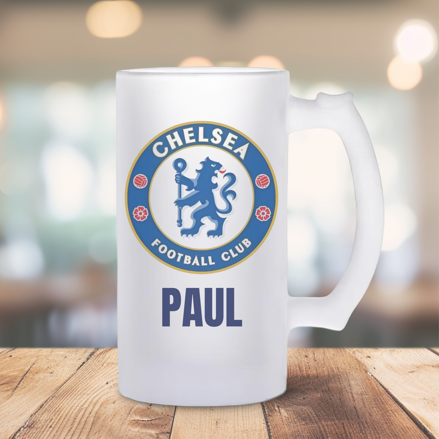Personalized Frosted Tankards – The football Collection