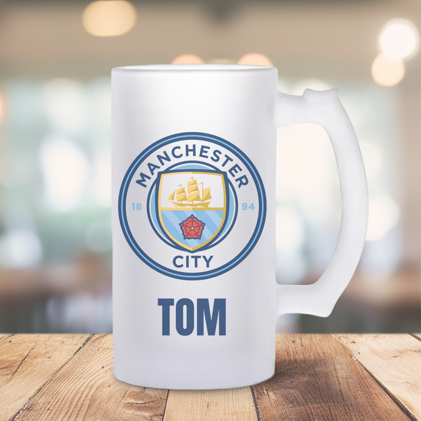 Personalized Frosted Tankards – The football Collection