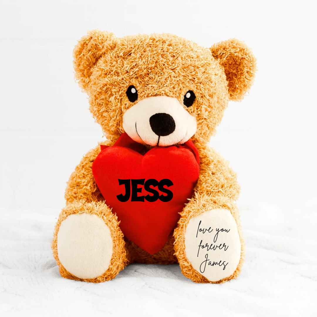 Personalised Valentine’s Teddy Bear