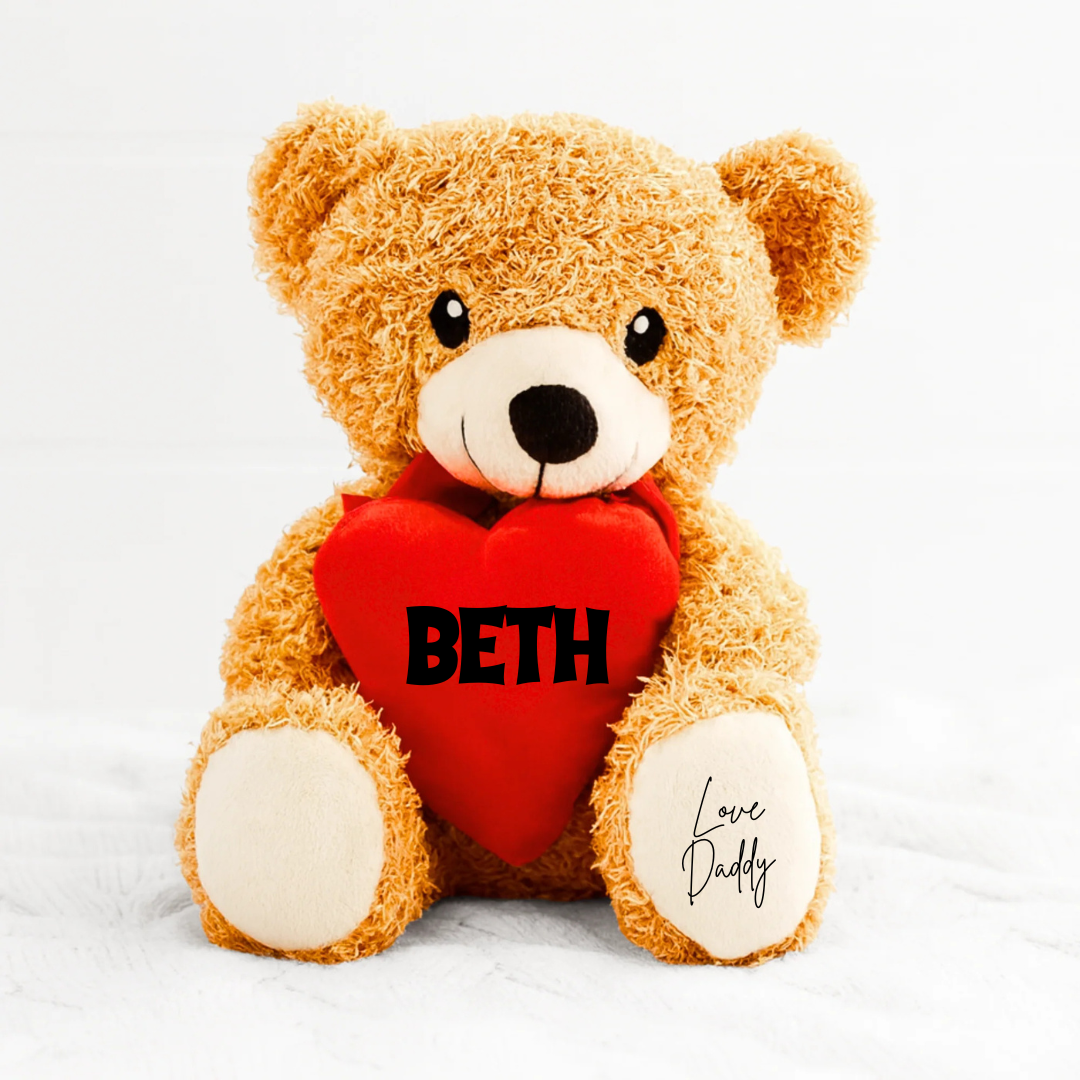 Personalised Valentine’s Teddy Bear
