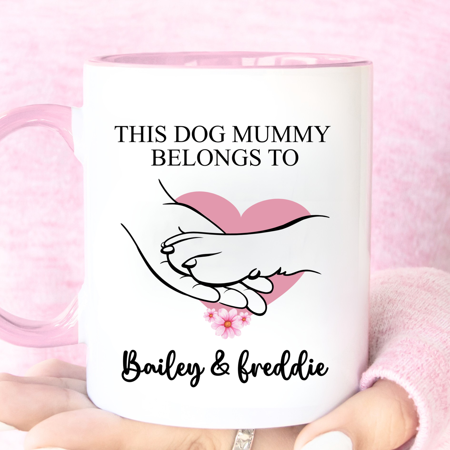 This Dog Mummy Belongs To… Personalised Mug