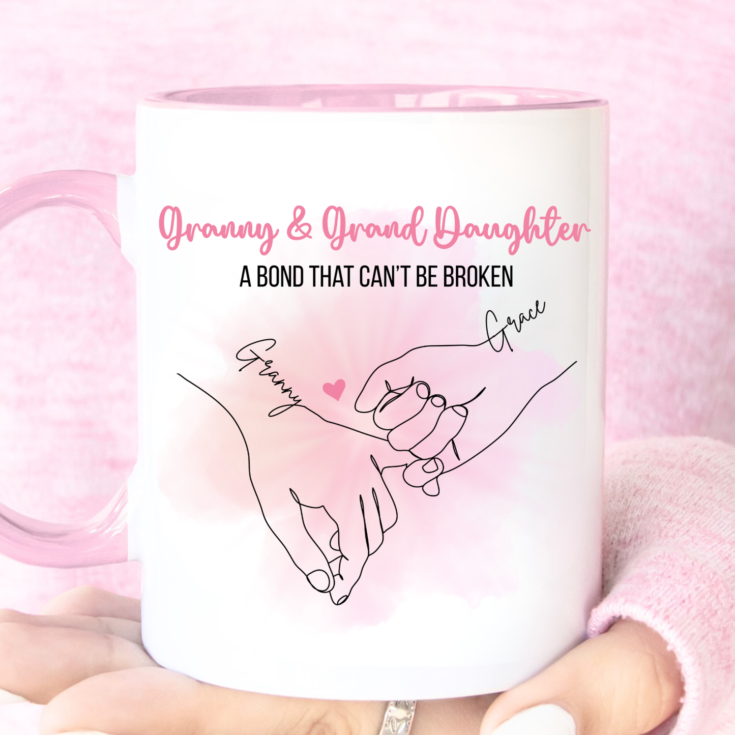 Granny & Granddaughter Mug – A Bond That Can’t Be Broken