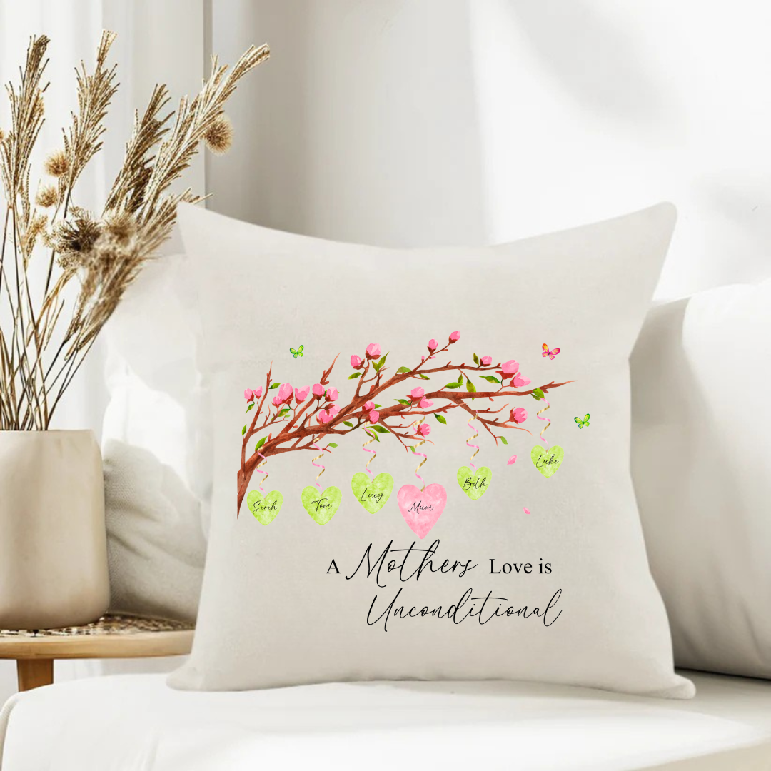Personalised Unconditional Love Cushion