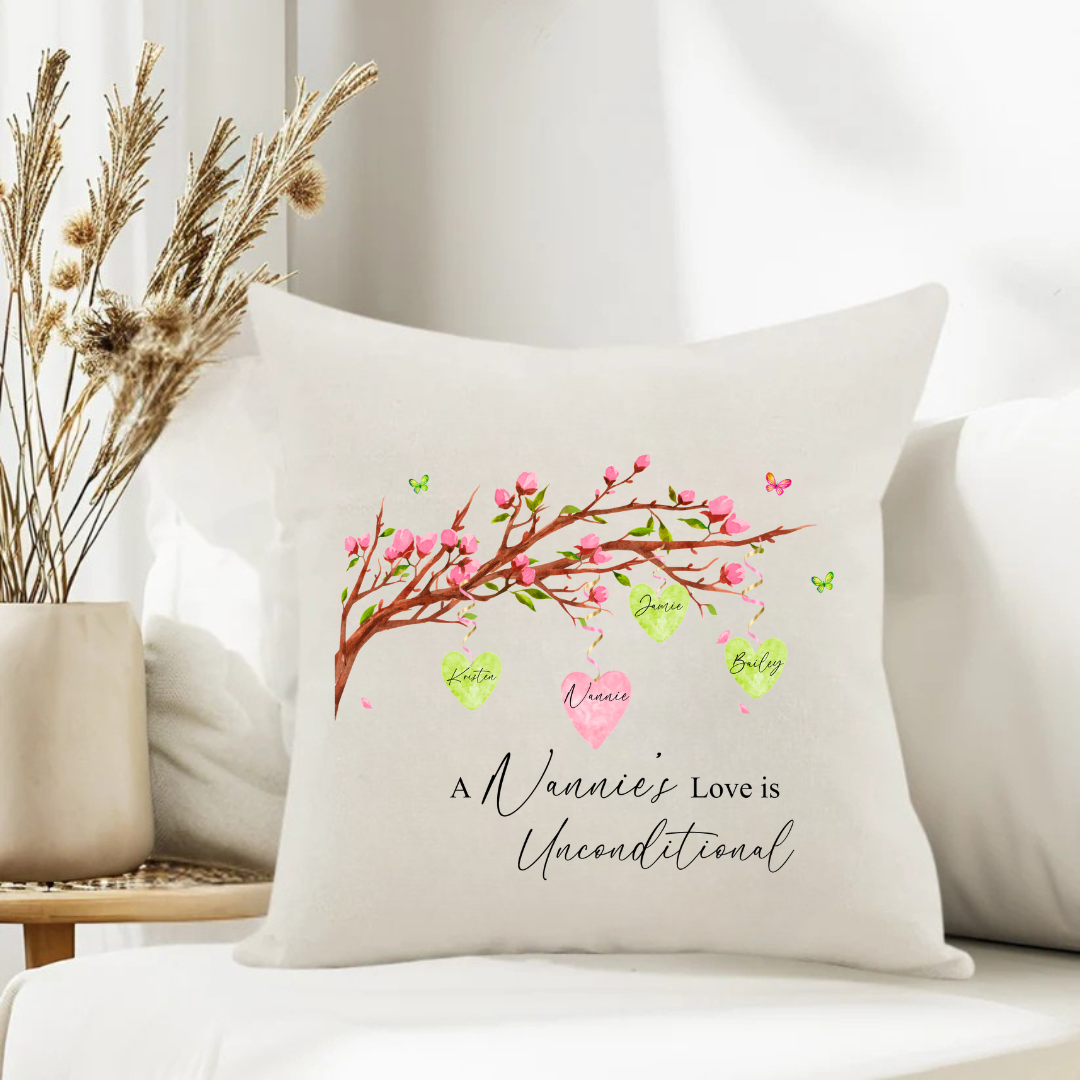 Personalised Unconditional Love Cushion