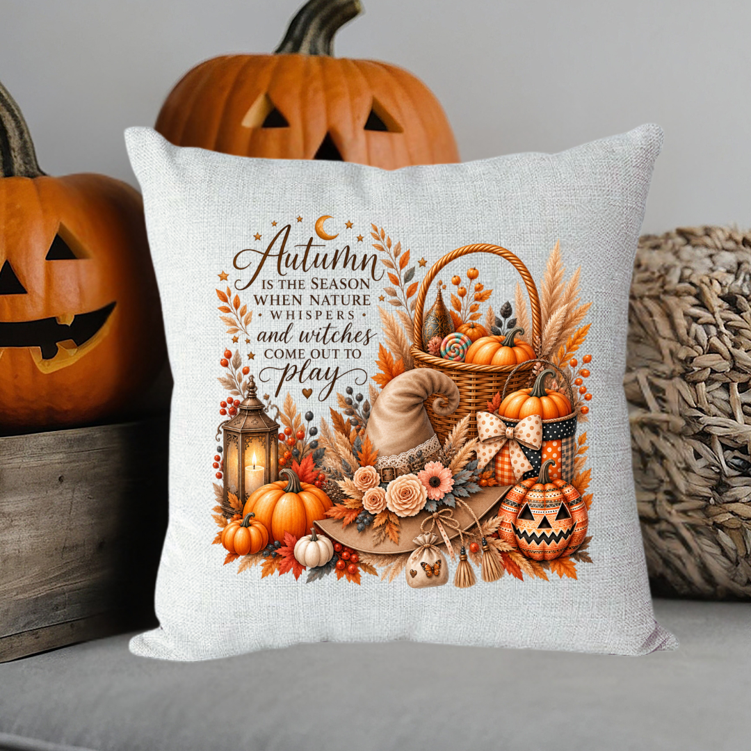 Witchy Autumn Cushion