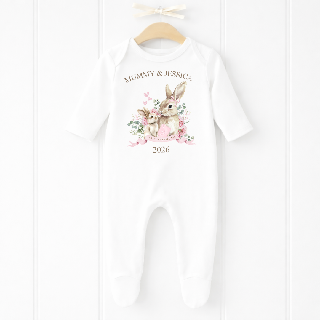 Mummy & Me Mothers Day Romper - Pink