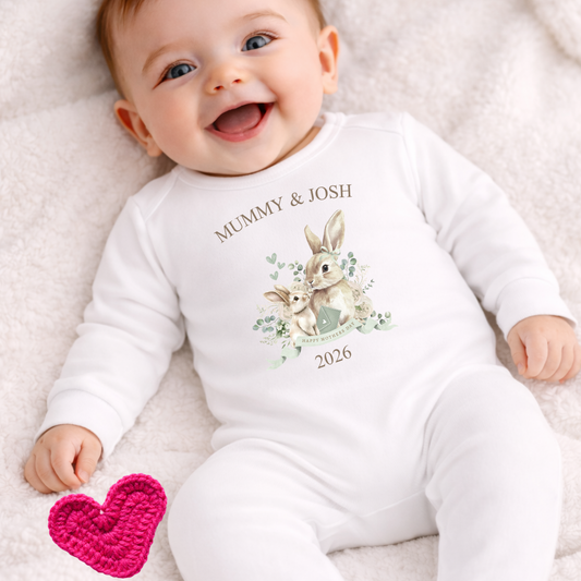 Mummy & Me Mothers Day Romper - Sage