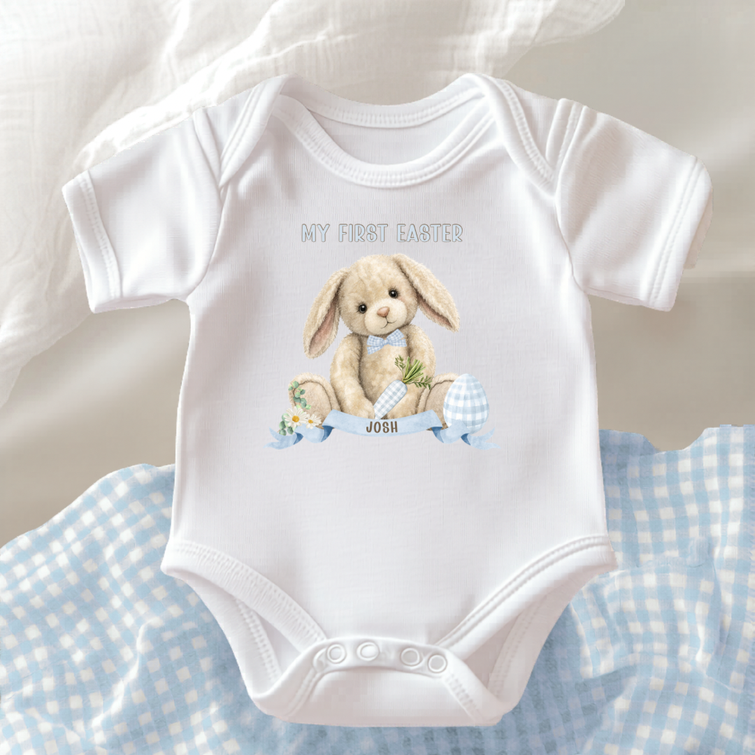 Easter Vest - Blue Bunny