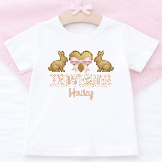 Easter T-Shirt- Heart Bunny