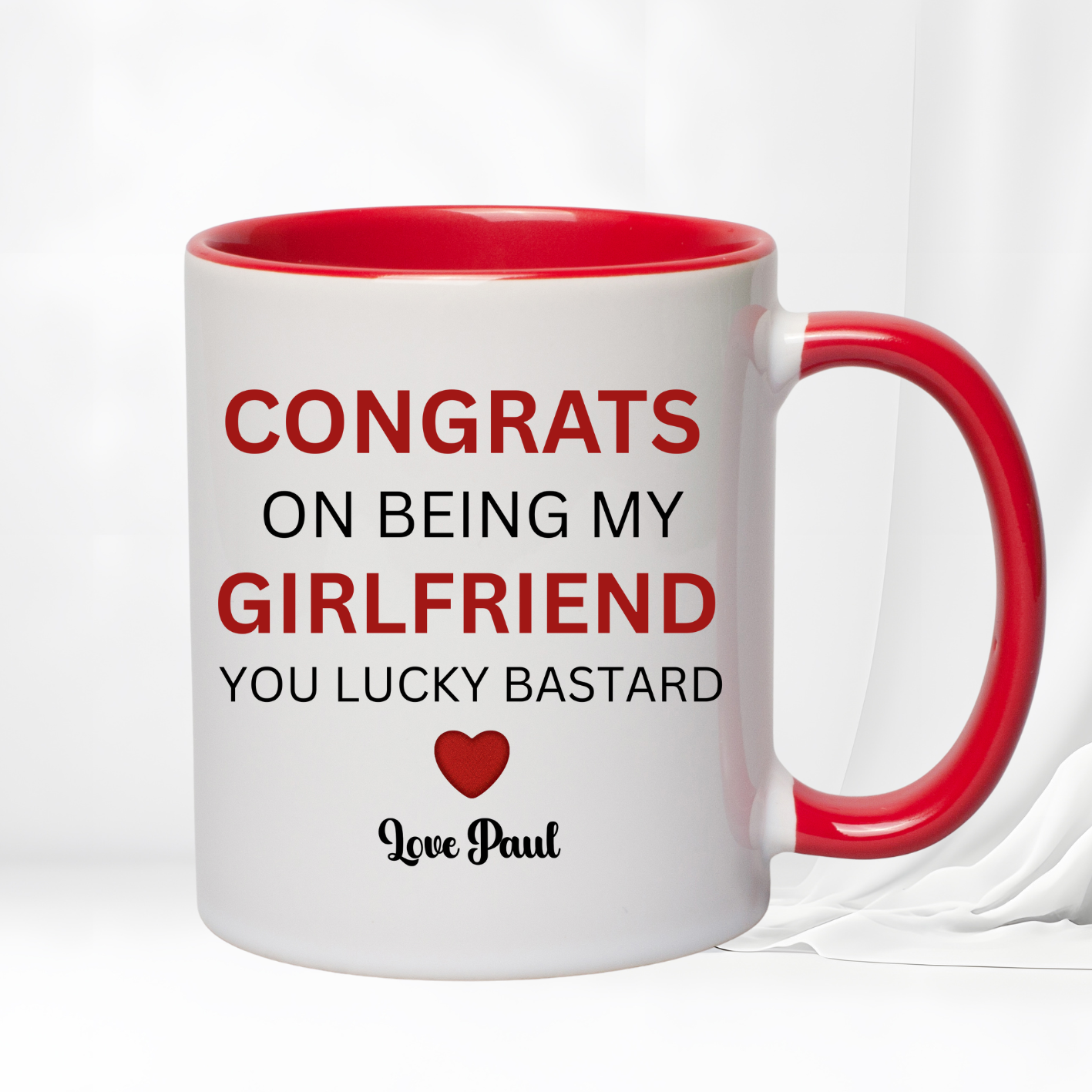 Lucky B****d Mug