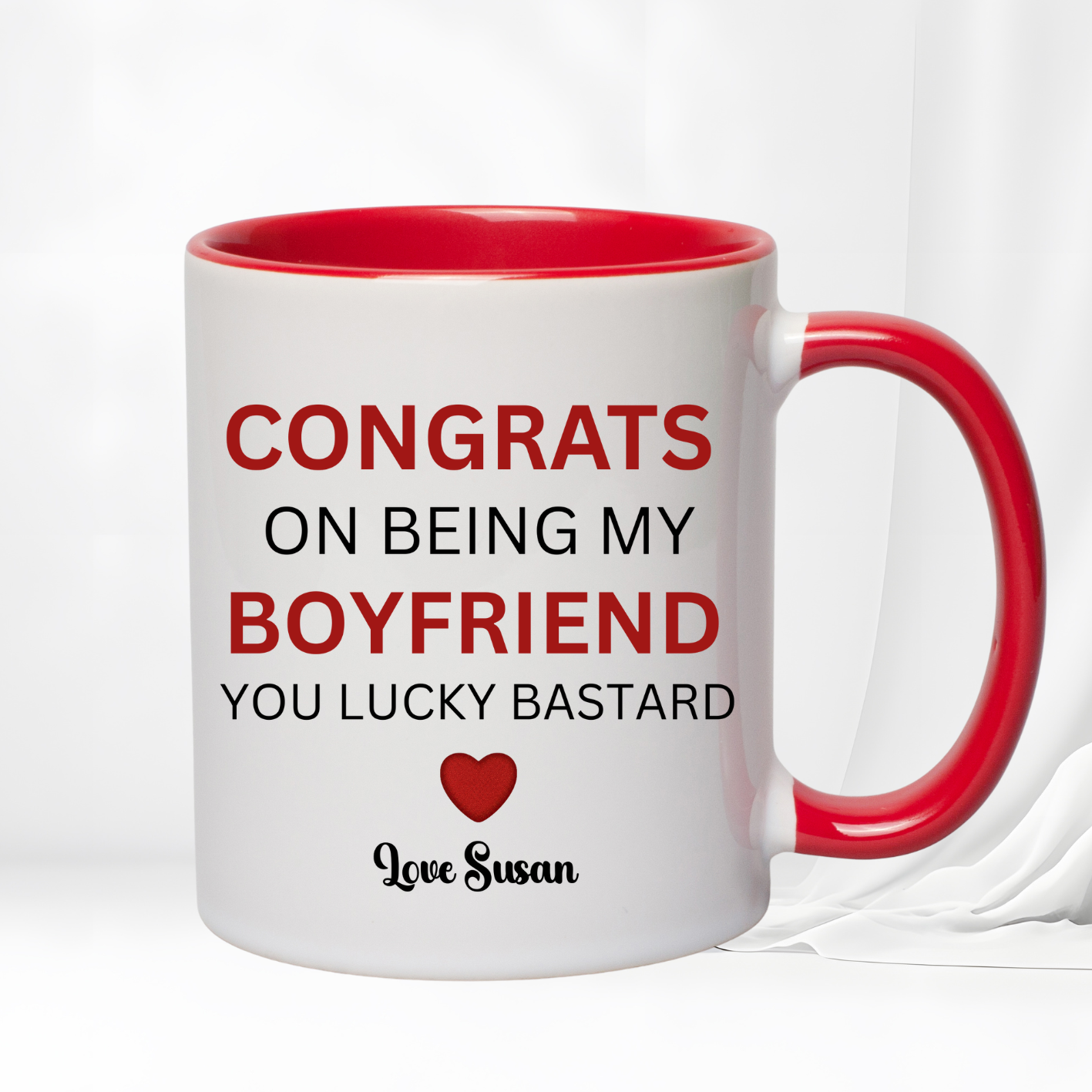 Lucky B****d Mug
