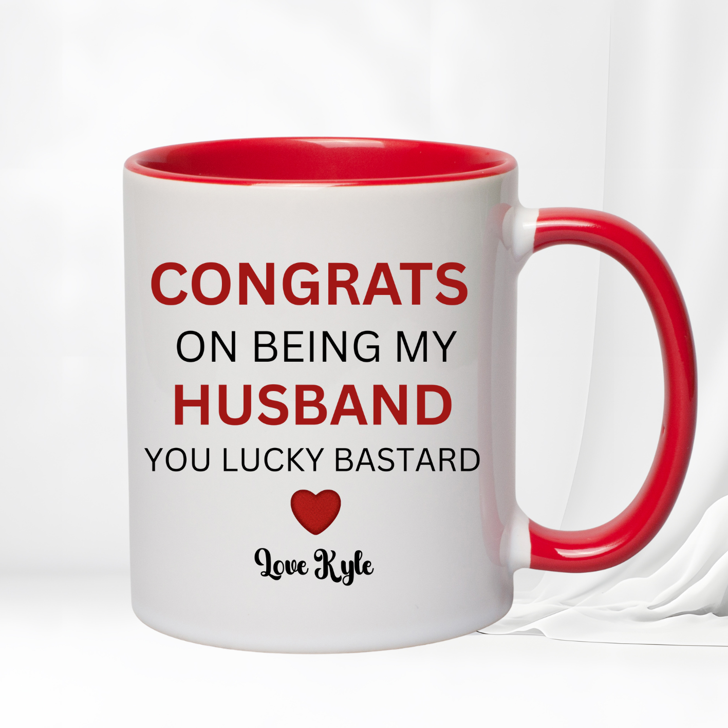 Lucky B****d Mug